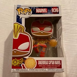 Gingerbread Caption Marvel